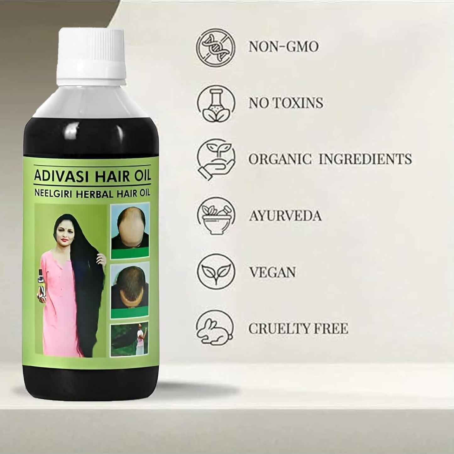 Herbal Hair Oil 125ML (Buy 1 Get 1 Free)