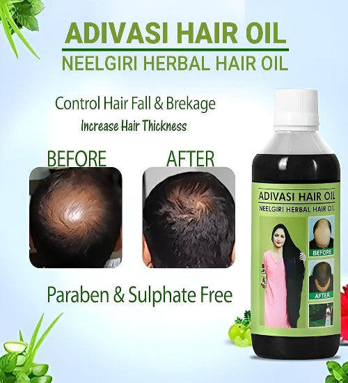 Herbal Hair Oil 125ML (Buy 1 Get 1 Free)